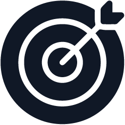 Arrow hitting bullseye icon showing preventive septic service focus